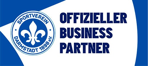 Logo vom offizeillen Business Partner der Lilien Darmstadt
