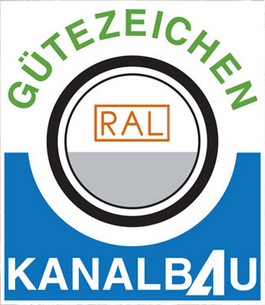 Gütezeichen Kanalbau